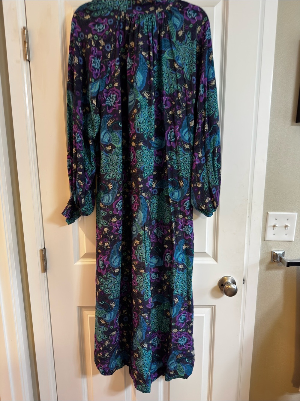 Spell Bohemian Purple Button Through Maxi - Picture 5 of 8